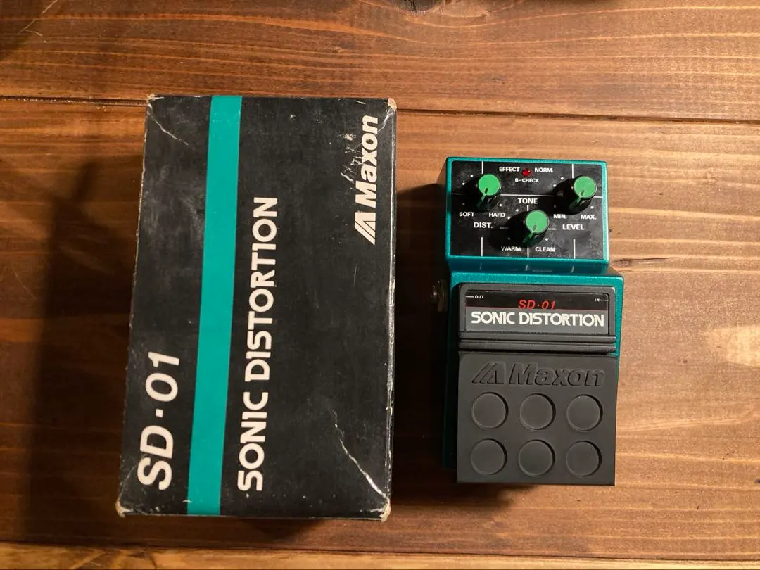 Maxon SD-01 ソニックディストーション艶ありJRC4558D