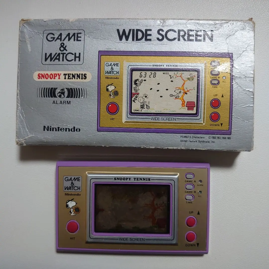2026年最新】ゲームウォッチ スヌーピーテニスの人気アイテム - メルカリ