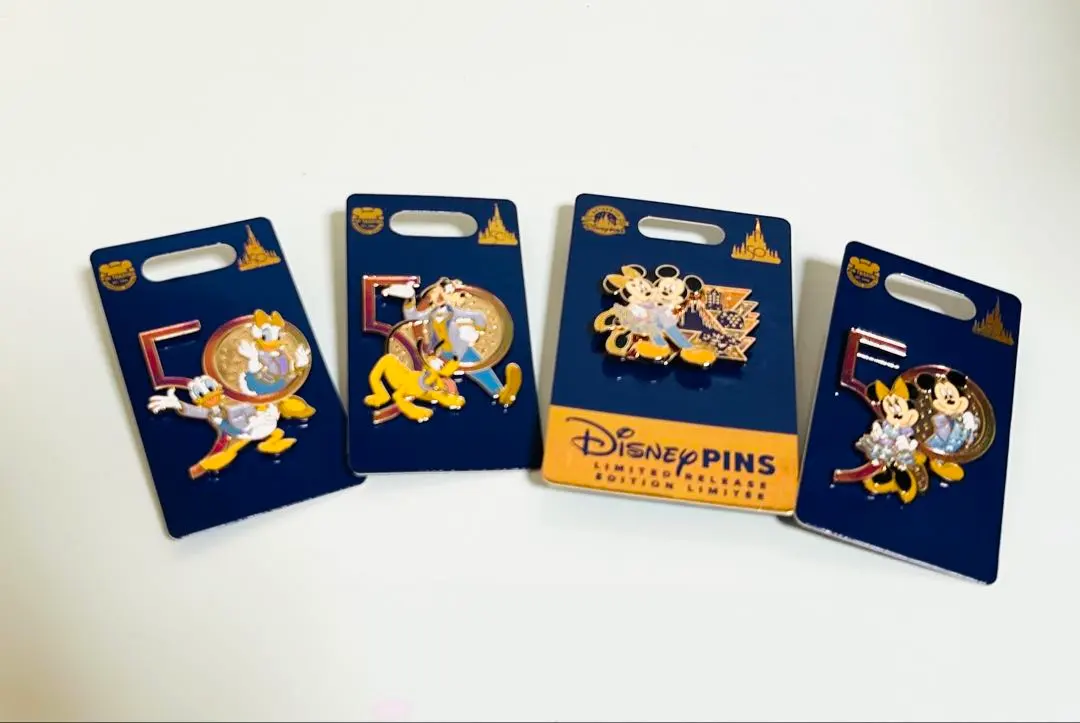 2026年最新】wdw 50周年 ピンバッジの人気アイテム - メルカリ