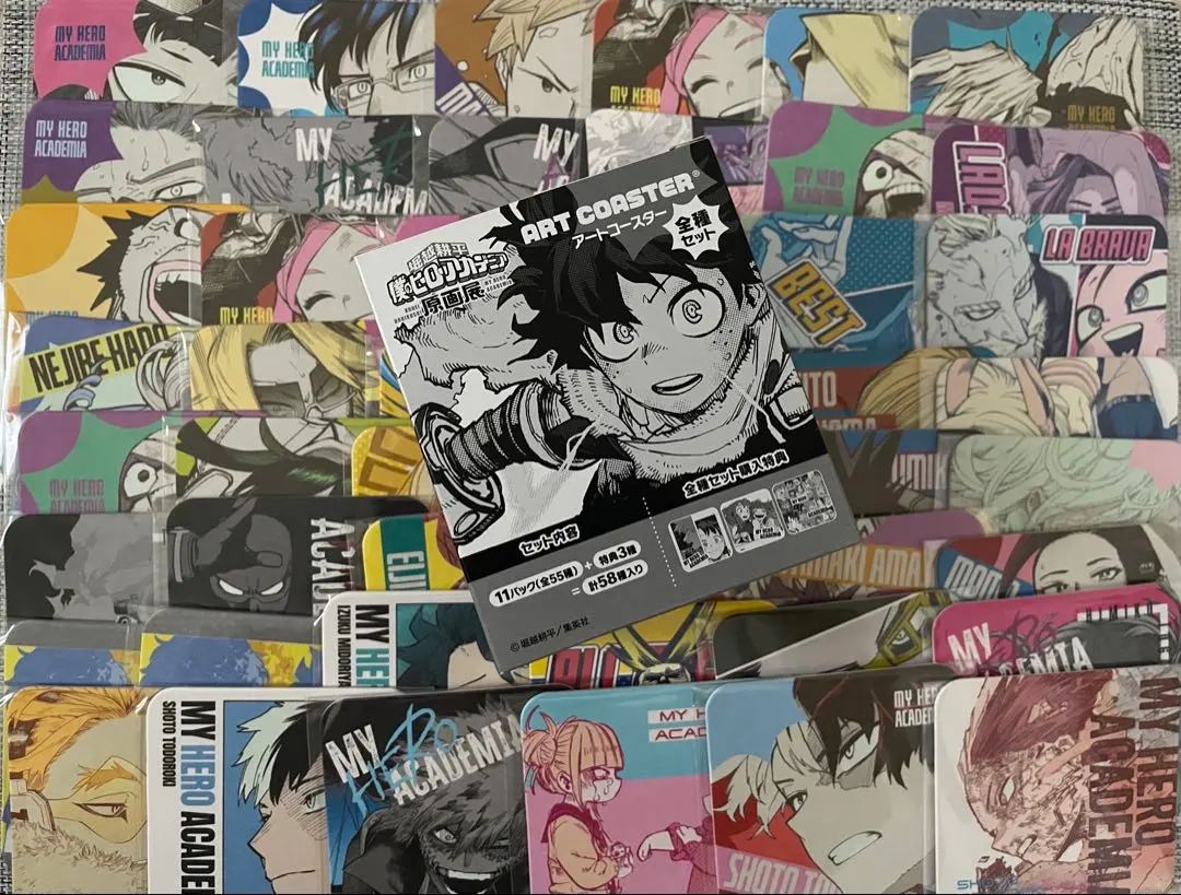 2026年最新】僕のヒーローアカデミア ヒロアカ展 アートコースター box
