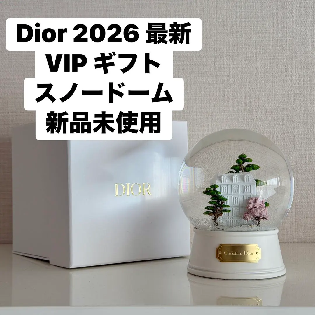 2026年最新】dior スノードームの人気アイテム - メルカリ