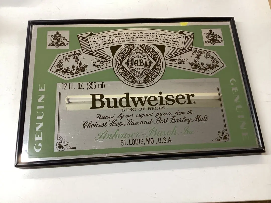 2026年最新】バドワイザー パブミラーの人気アイテム - メルカリ