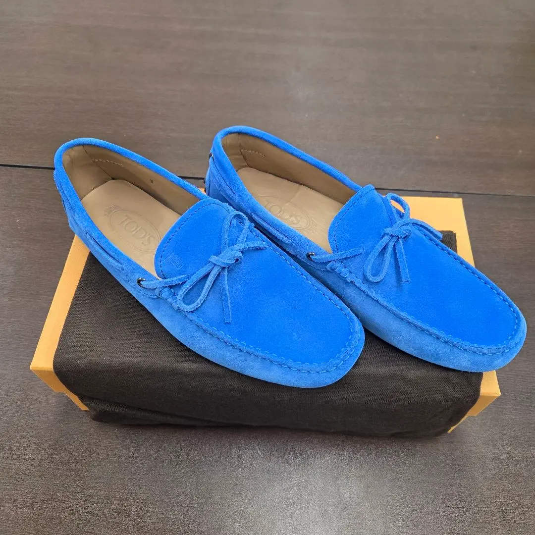 2026年最新】Tod's カラー：ブルー系 モカシン・デッキシューズの人気