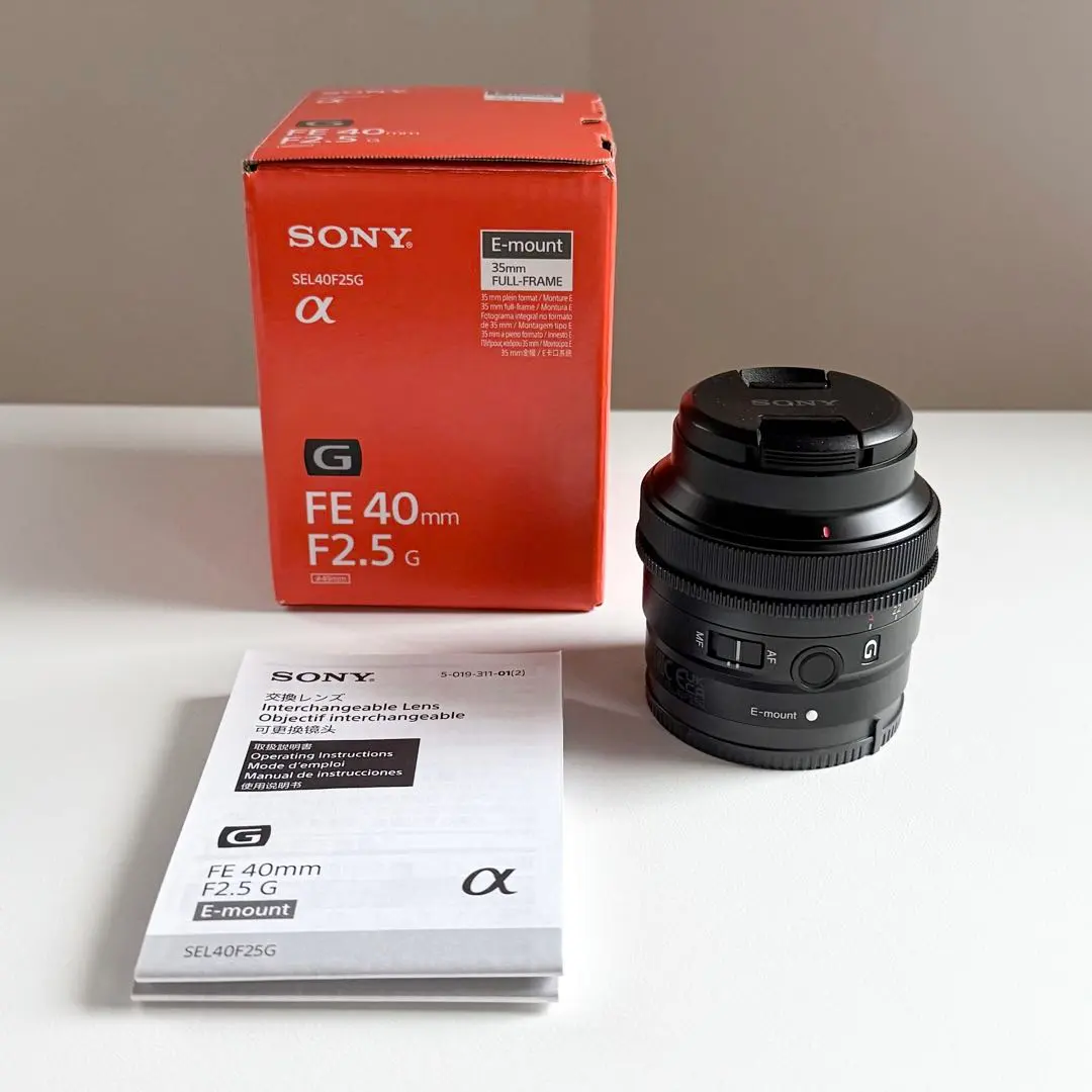 2026年最新】FE 40mm F2.5 G SEL40F25Gの人気アイテム - メルカリ