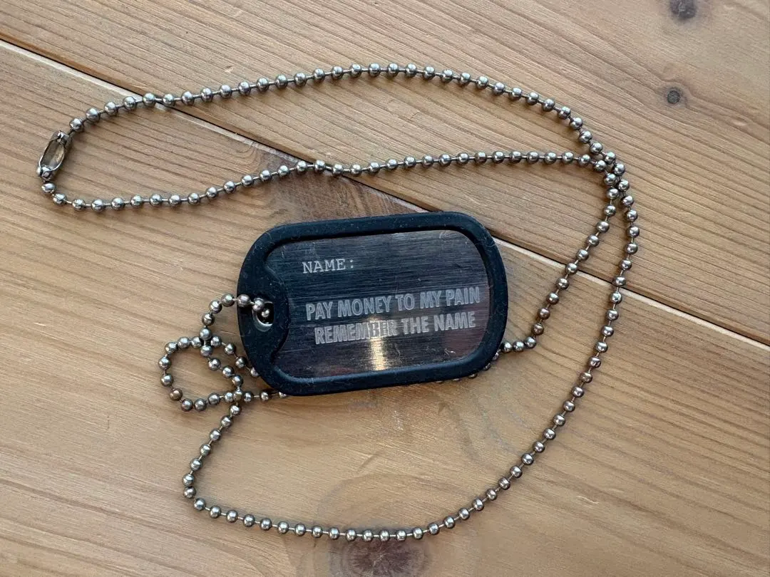 2026年最新】pay money to my pain ドッグタグの人気アイテム - メルカリ