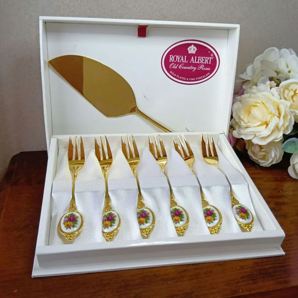 2026年最新】ロイヤルアルバート オールドカントリーローズ カトラリー