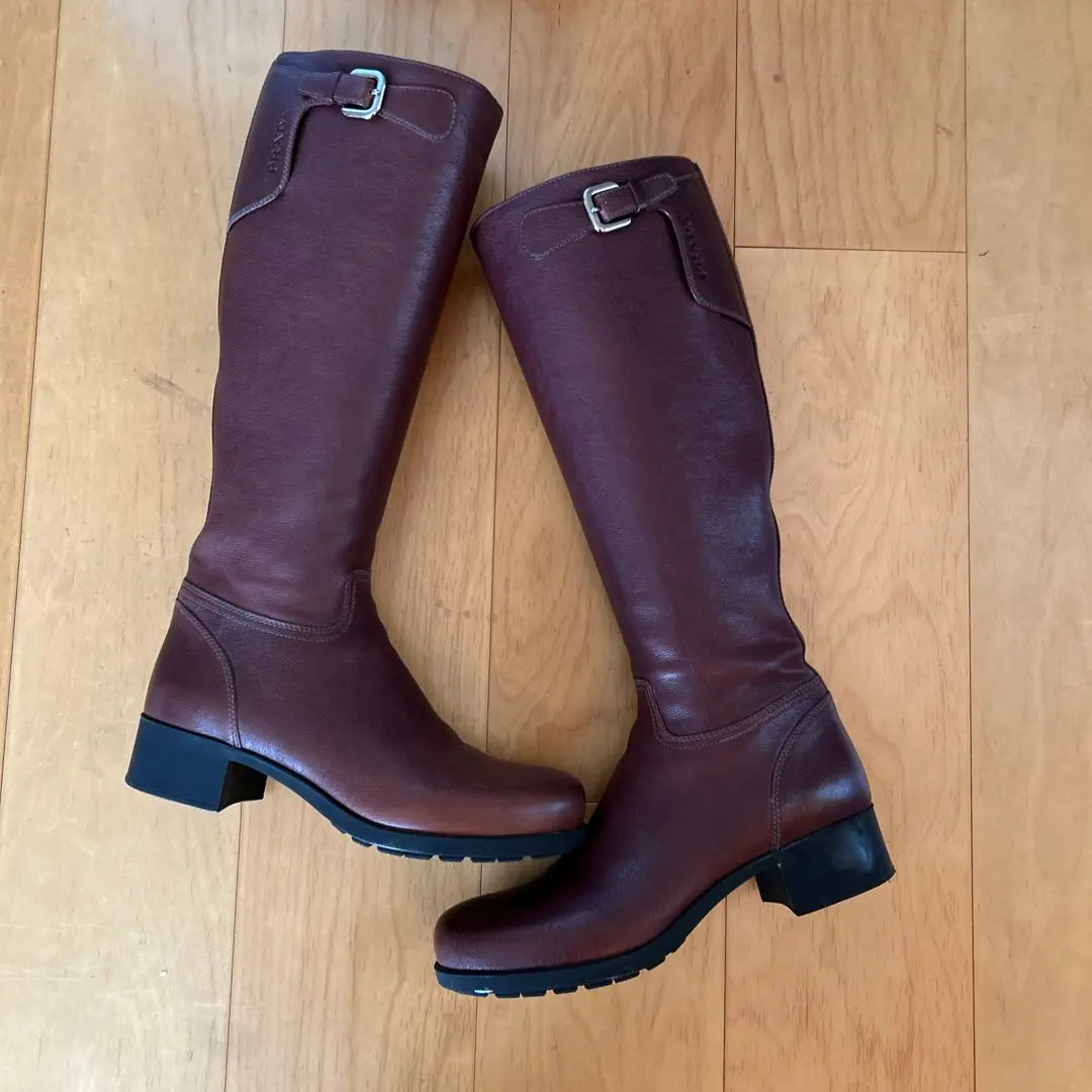 2026年最新】PRADA カラー：ブラウン系 ロングブーツの人気アイテム