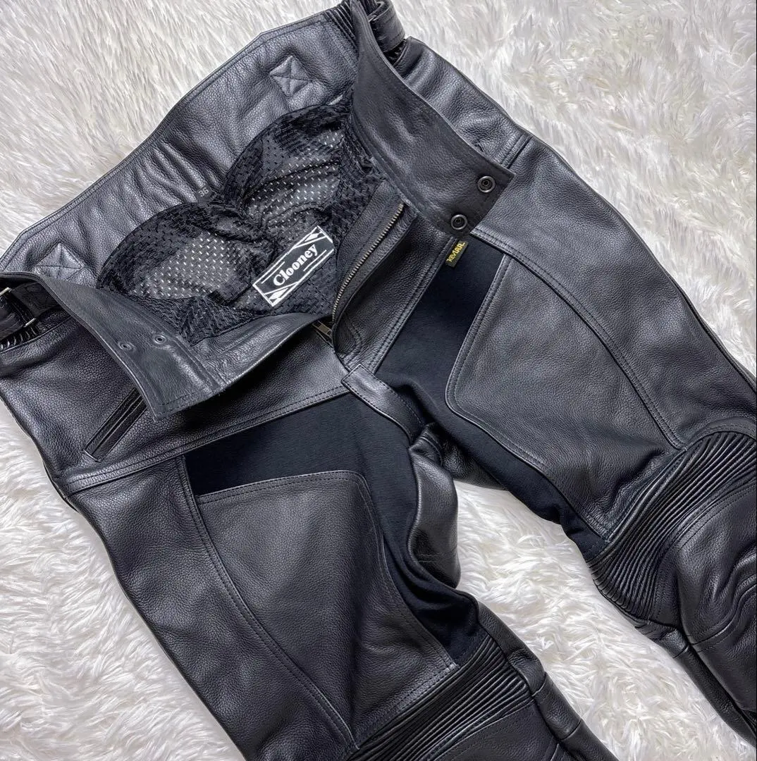 2026年最新】レザー パンツ clooneyの人気アイテム - メルカリ