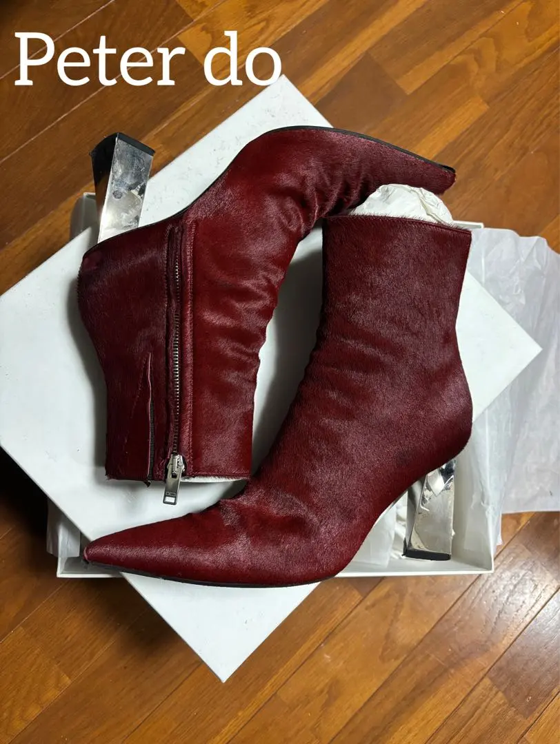 2026年最新】peter do ヒールブーツの人気アイテム - メルカリ