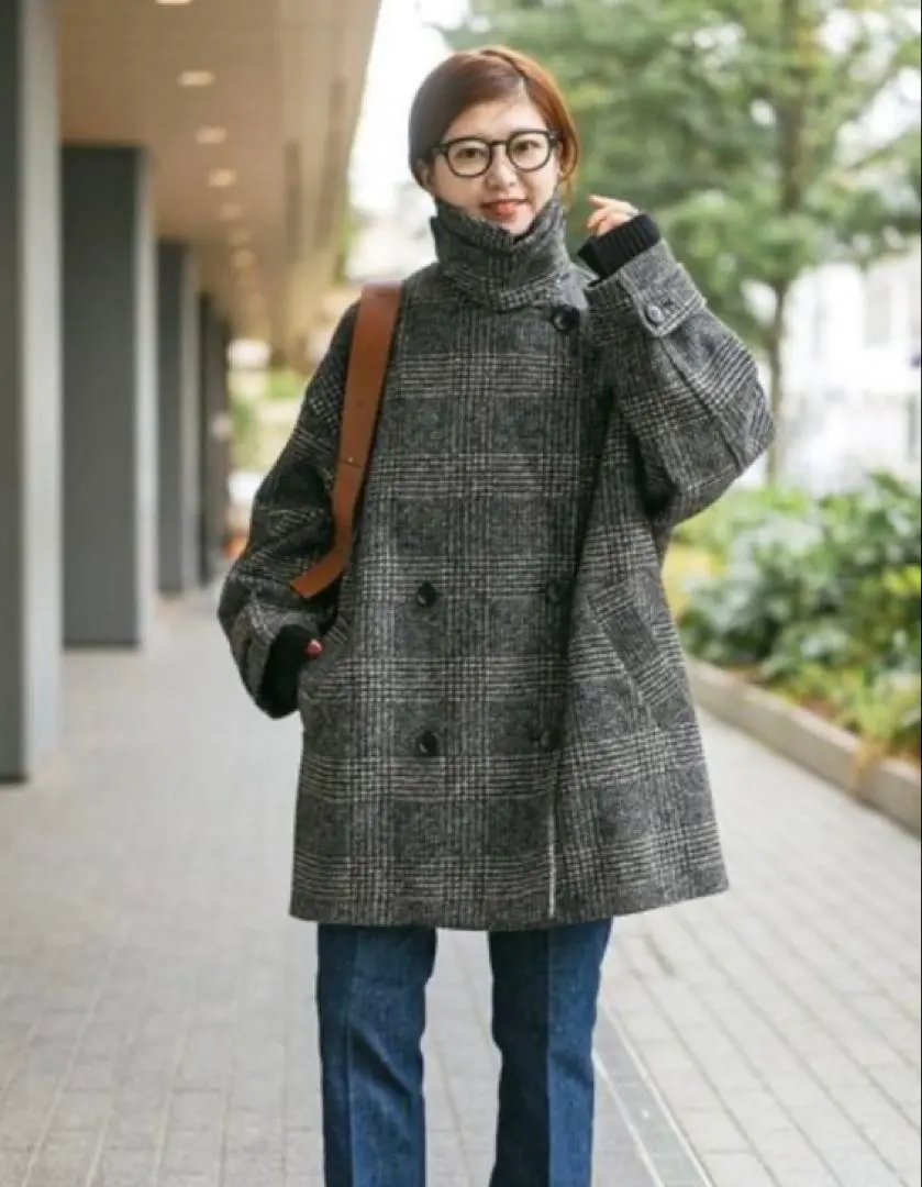 2026年最新】SPick & span wスライバーチェックハーフコートの人気