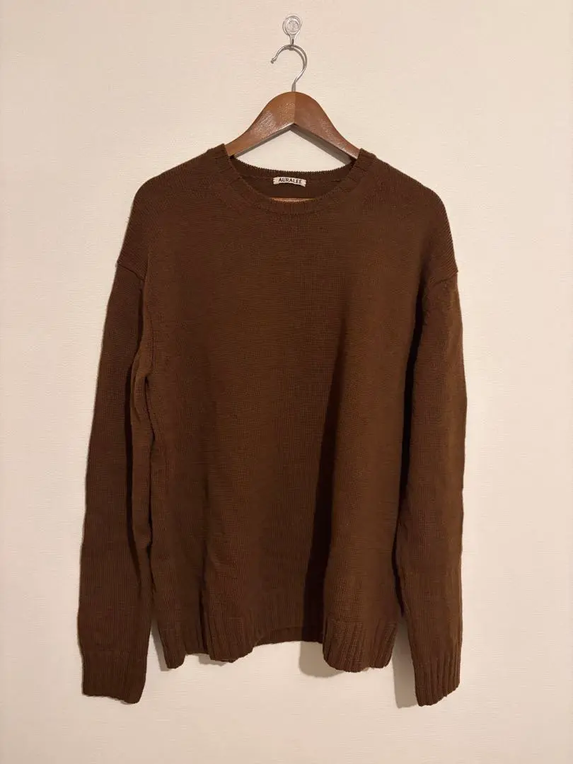 2026年最新】AURALEE カラー：ブラウン系 ニット・セーターの人気