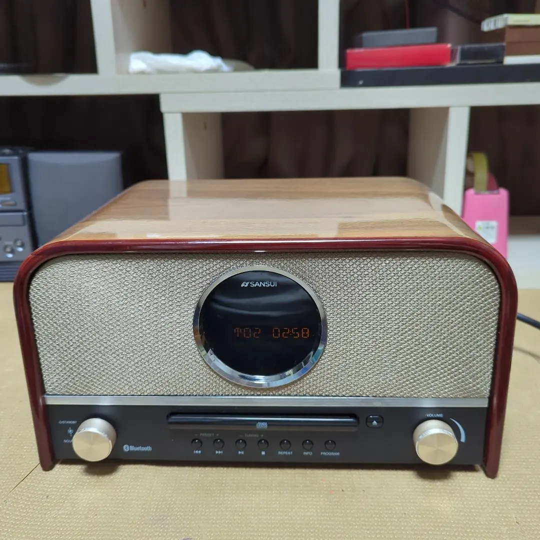 2026年最新】SANSUI CDプレーヤー Bluetooth対応 SMS-800BTの人気