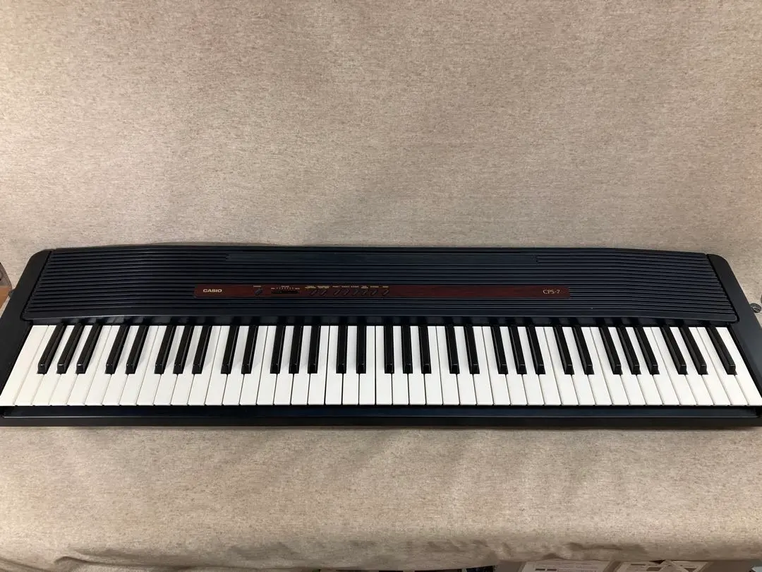 中古】CASIOPIACERECPS-7電子ピアノ 台付97年製