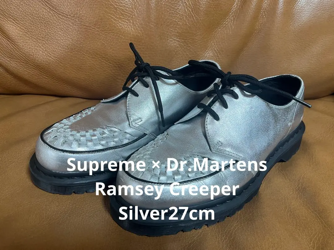 2026年最新】SUPREME dr.martens ramsey creeper silverの人気アイテム