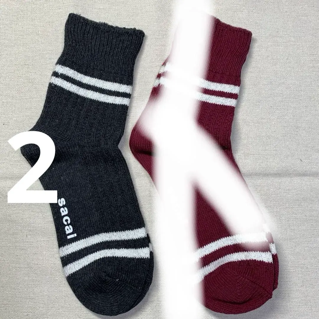 2026年最新】sacai ソックスの人気アイテム - メルカリ