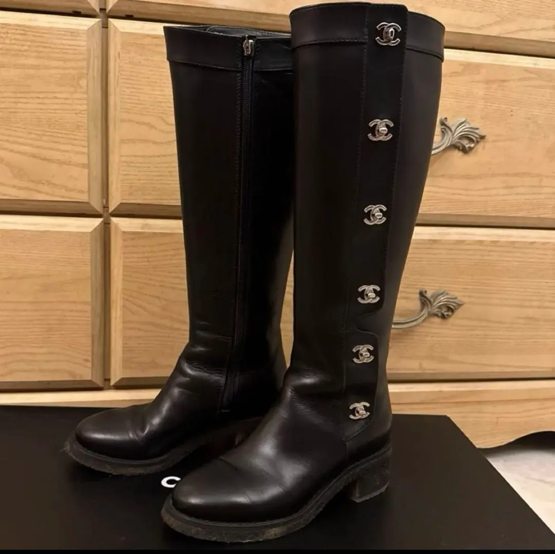 2026年最新】chanel ターンロック ブーツの人気アイテム - メルカリ