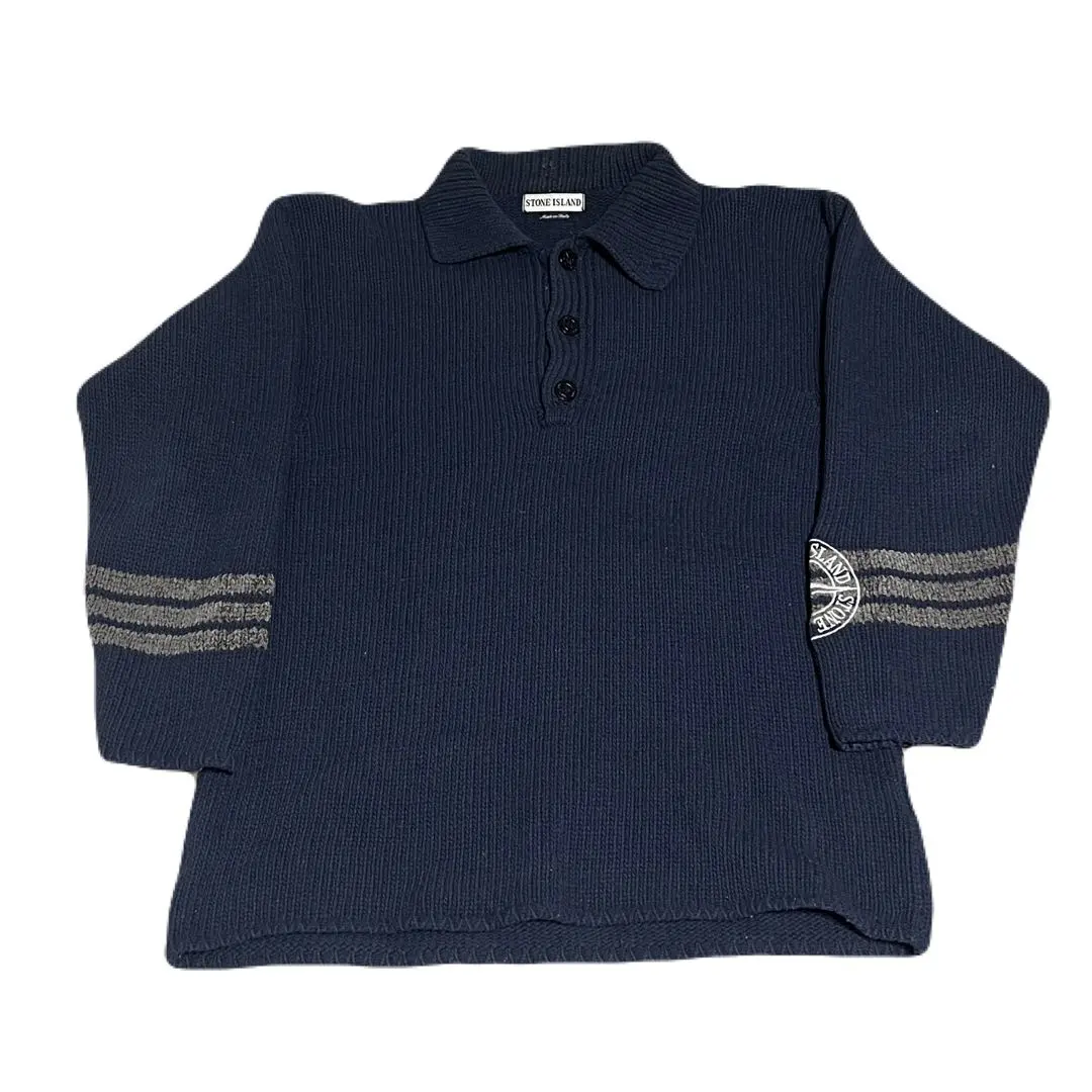 2026年最新】STONE ISLAND カラー：ネイビー系 ニット・セーターの人気