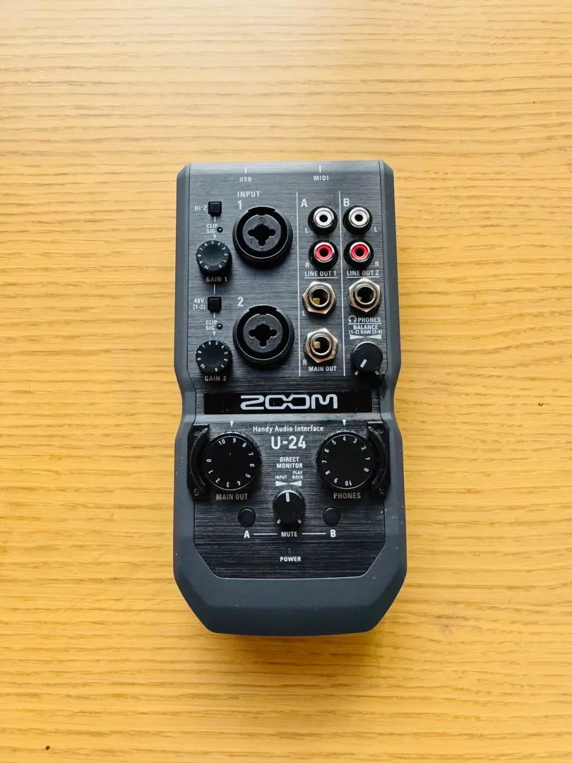 2026年最新】zoom u-24 オーディオインターフェースの人気アイテム