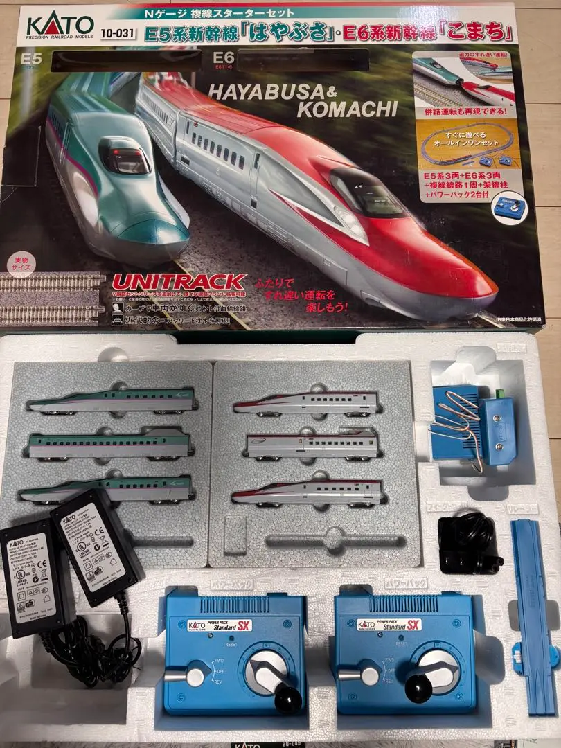 2026年最新】KATO 10-1971 E5系新幹線「はやぶさ」 増結セットB(4両)の