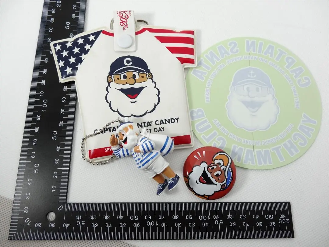 美品】希少キャプテンサンタ30周年木製記念サイン入りボード壁掛け