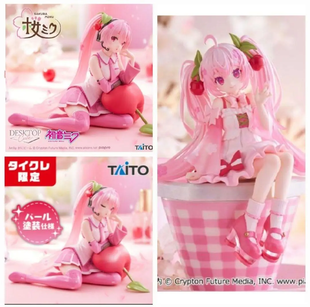 2026年最新】桜ミク Desktop Cute フィギュア さくらんぼクッションver