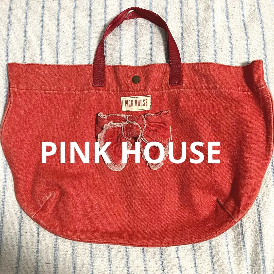 2026年最新】PINK HOUSE カラー：レッド系 トートバッグの人気アイテム