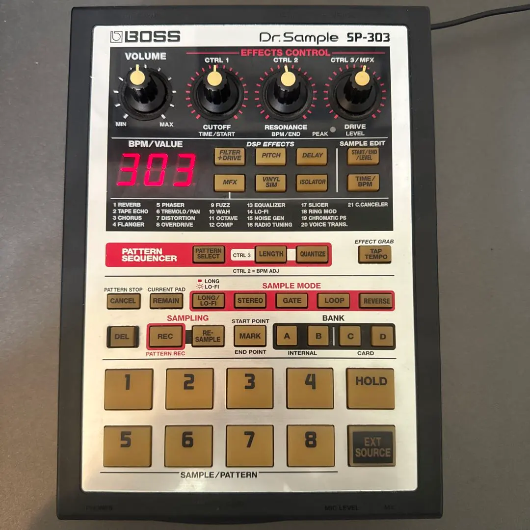 2026年最新】boss dr.sample sp-303の人気アイテム - メルカリ
