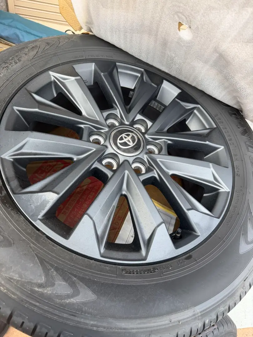 ランクル250 ZX純正ホイールセット 20インチ 新車外し タイヤや