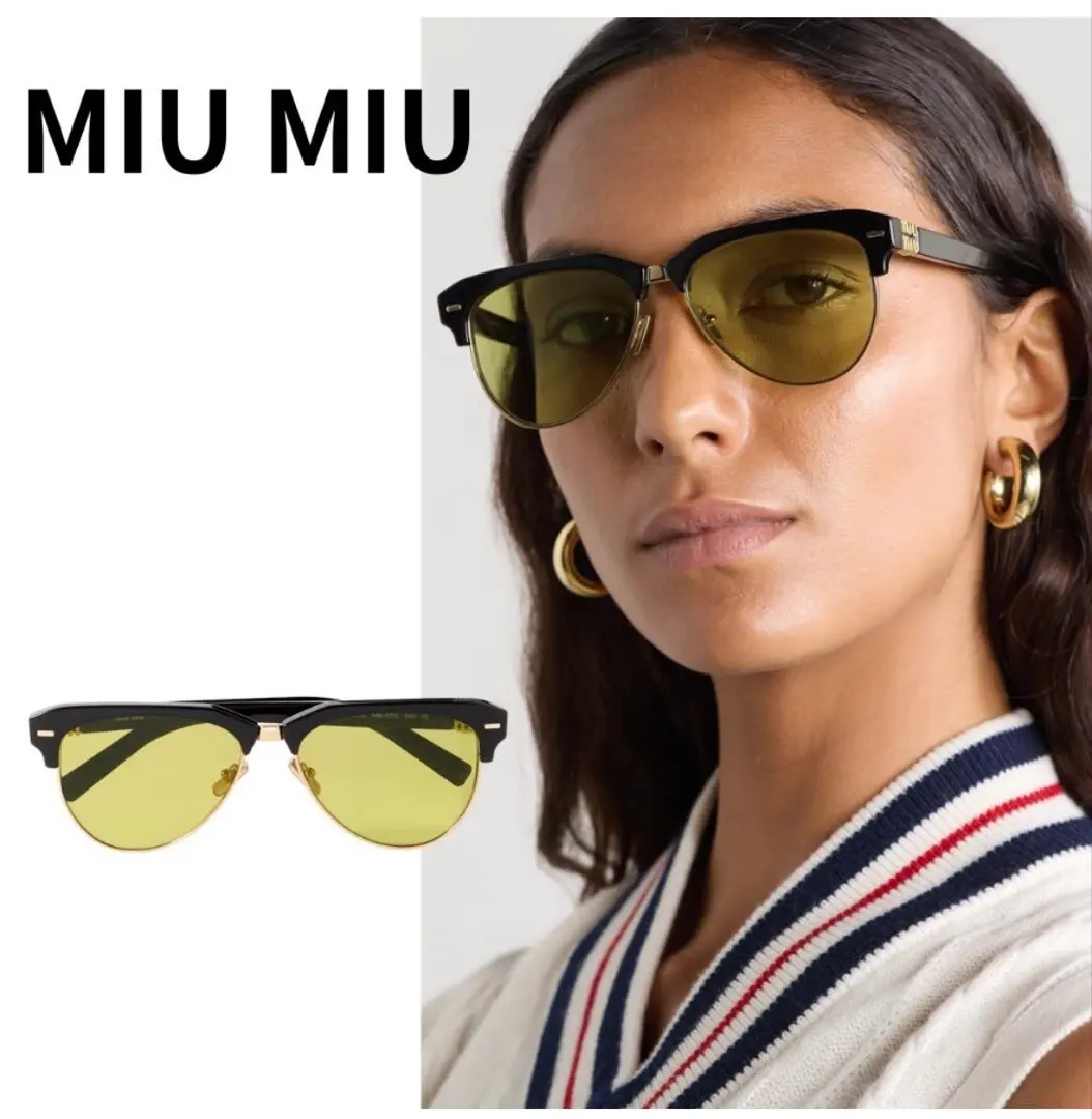 2026年最新】MiuMiu サングラス ランウェイの人気アイテム - メルカリ