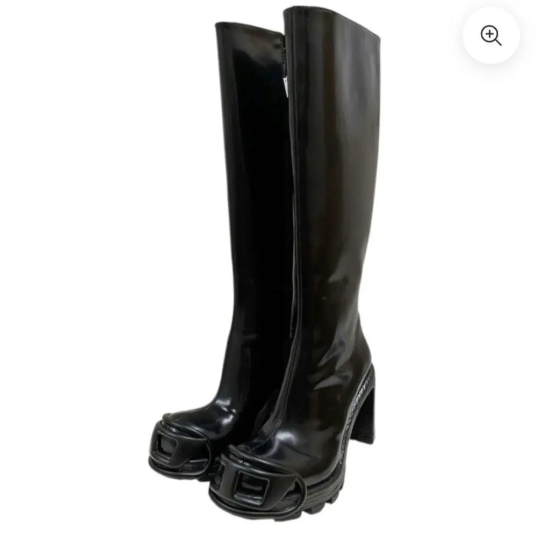 2026年最新】DIESEL カラー：ブラック系 ロングブーツの人気アイテム