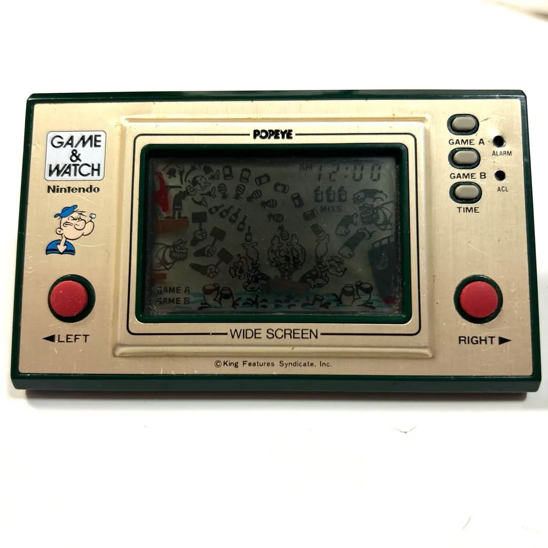 2026年最新】ポパイ ゲームウォッチの人気アイテム - メルカリ