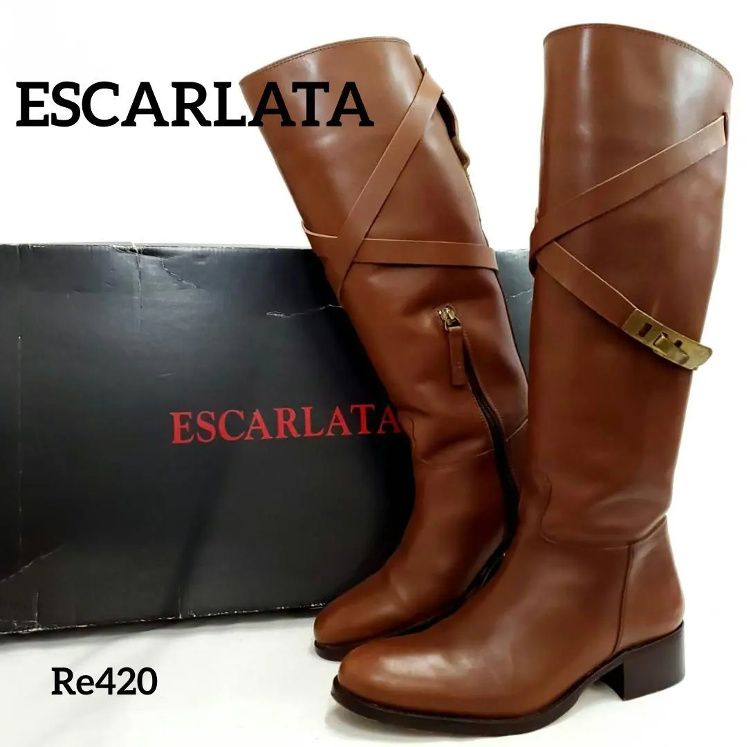 2026年最新】ESCARLATA ロングブーツの人気アイテム - メルカリ