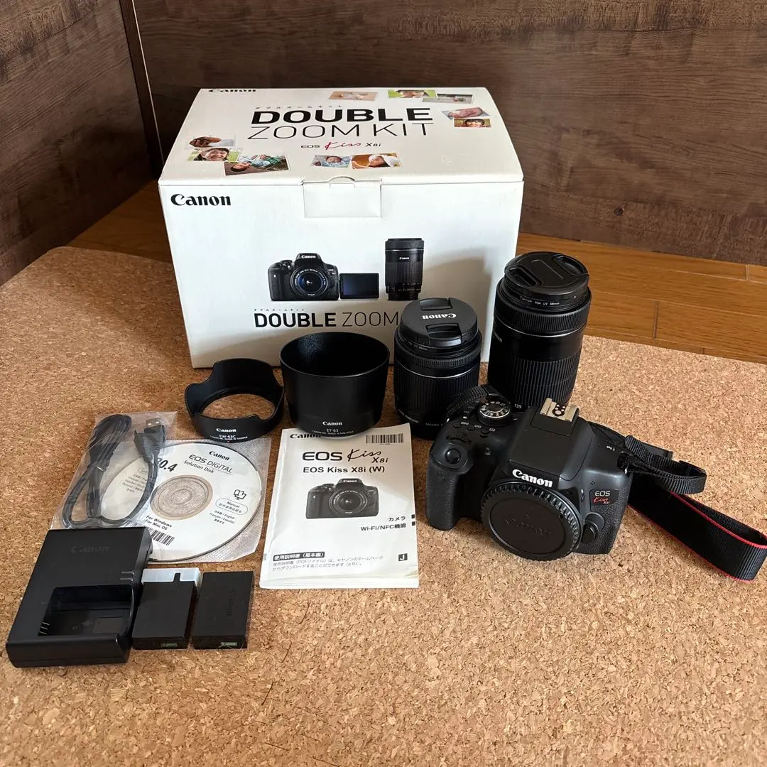 2026年最新】canon eos kiss x8i ダブル ズーム キット 中古の人気