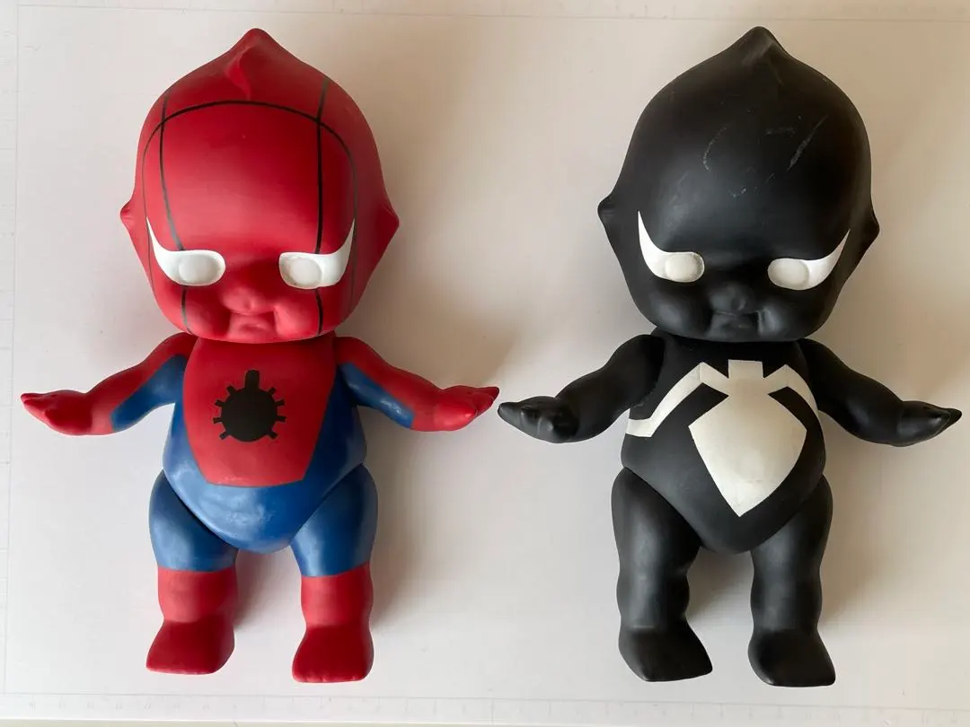 キューピー スポーン スパイダーマン ヴェノム 3体セット
