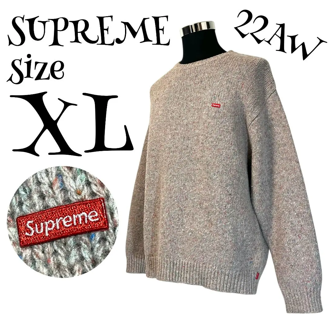 2026年最新】supreme small box speckle sweaterの人気アイテム - メルカリ