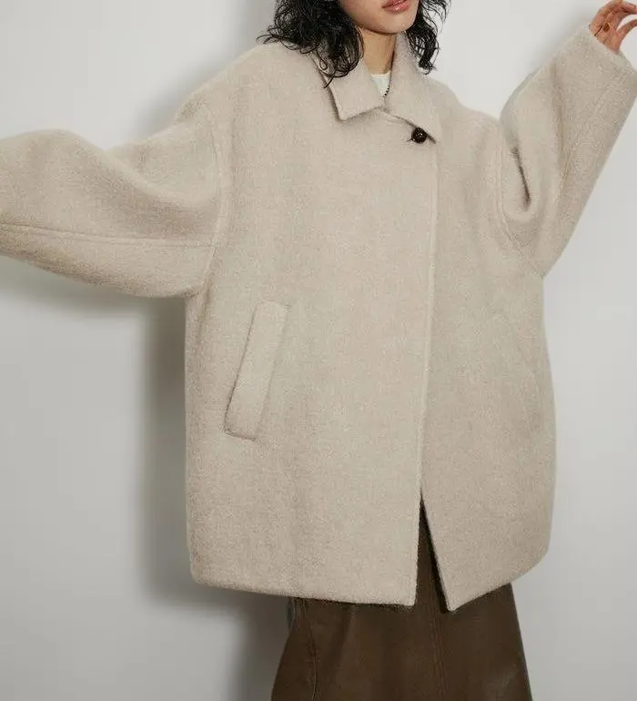 2026年最新】Adam et Rope' カラー：ベージュ系 ピーコート・ウール