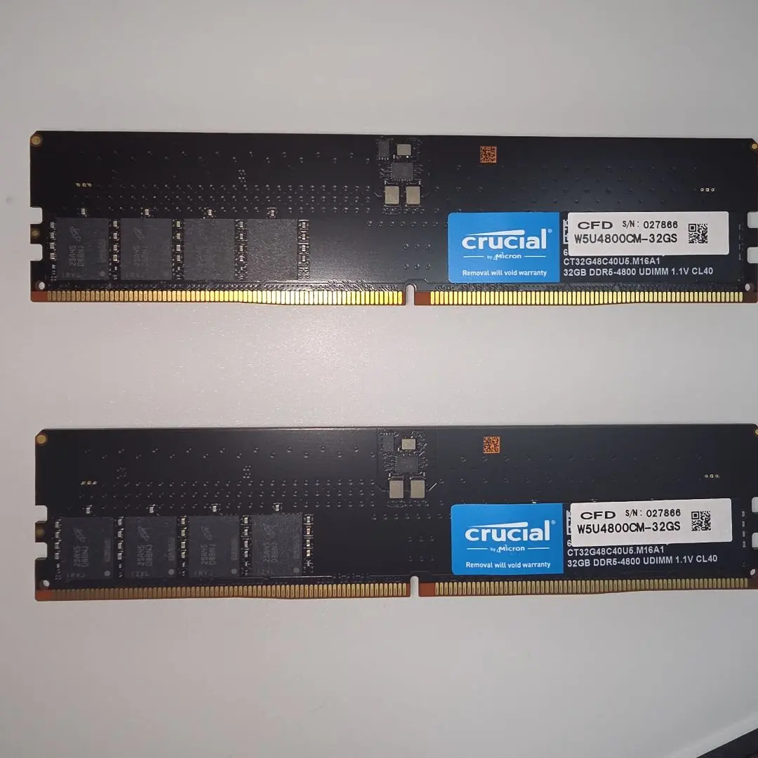 2026年最新】Crucial DDR5 4800MHz 32GB×2の人気アイテム - メルカリ