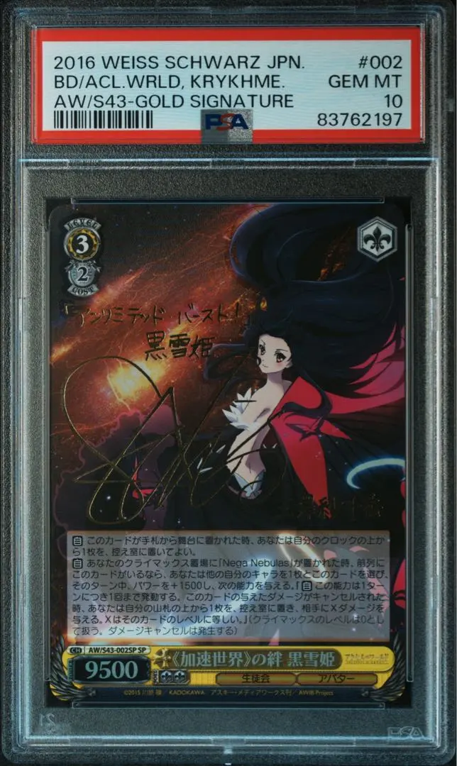 2026年最新】ヴァイス 黒雪姫 サインの人気アイテム - メルカリ