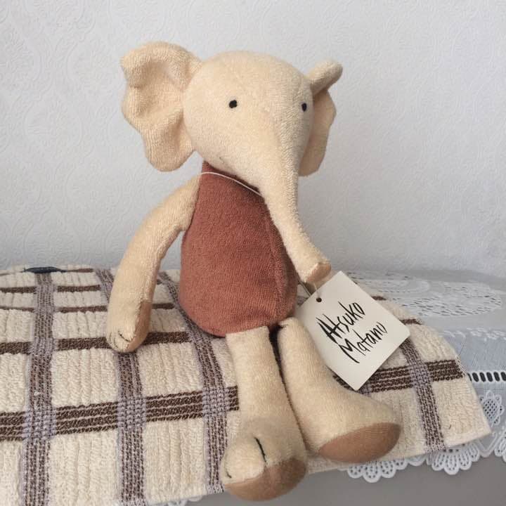 マタノアツコ ゾウのぬいぐるみ - メルカリ