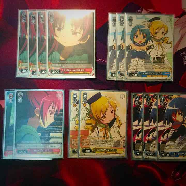 ヴァイスシュヴァルツ】 まどマギ デッキ 【杏さや】 - メルカリ