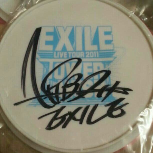 EXILE HIRO 直筆サインフリスビー