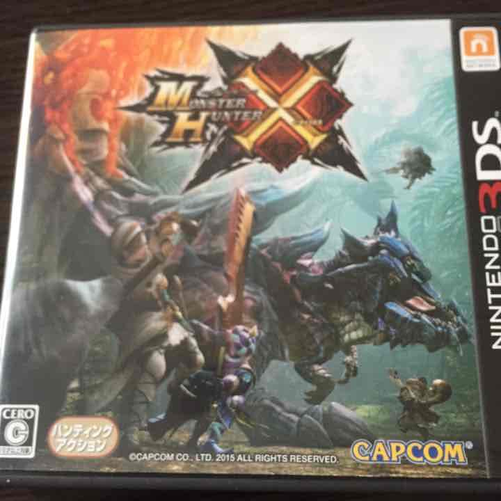 モンハンクロス〔箱だけ〕 モンスターハンター 『中古即納』{表紙説明書なし}{3DS