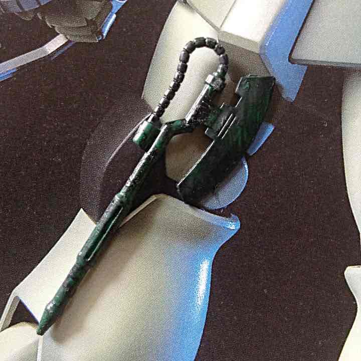 ZAKUⅡオリジナル迷彩式ヒートホーク 大型のヒート・ホークなどが付属！『機動戦士ガンダムMSV』ガルマ専用