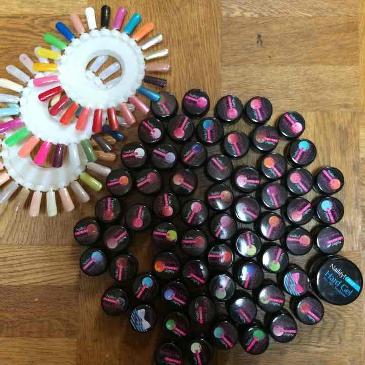 ジェルネイル全63色 お得21%OFF】ella BY SHINYGEL:カラージェル 63色全色セット （エラ