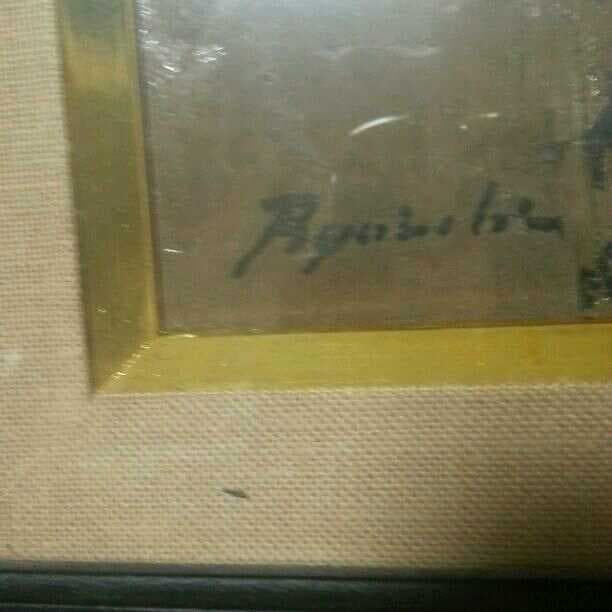 半額以下。小笠原亮一 油絵 ポピー - 絵画オンライン ストア