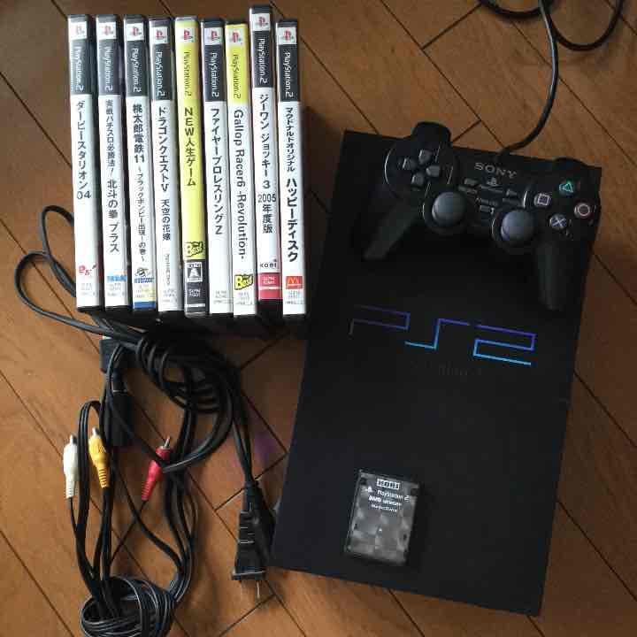 プレステ2！ 即遊べるセット！ SONY（ソニー） PS2 本体 すぐ遊べるセット メモリーカード付き 選べる