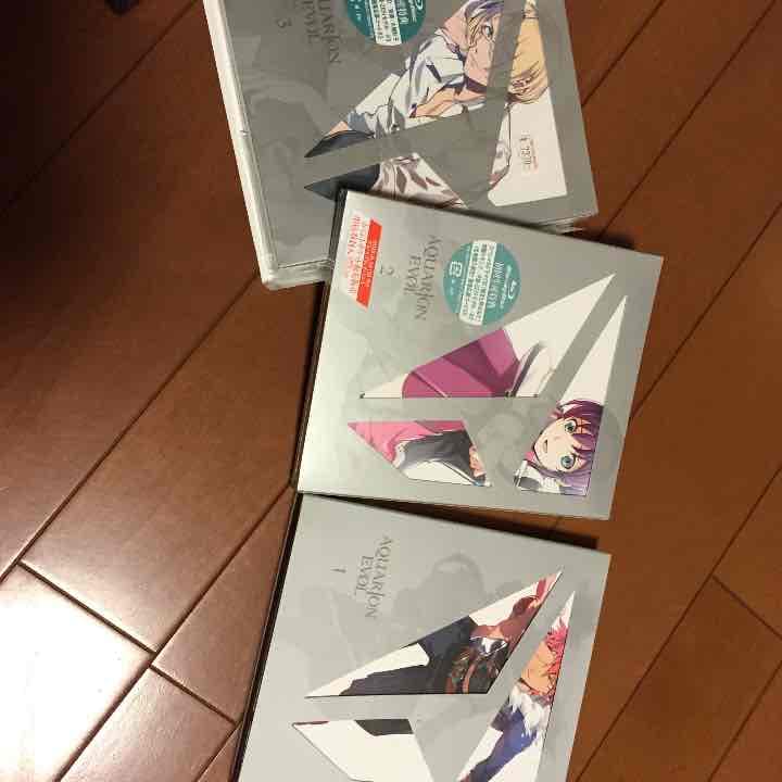 アクエリオンDVD3巻封込み