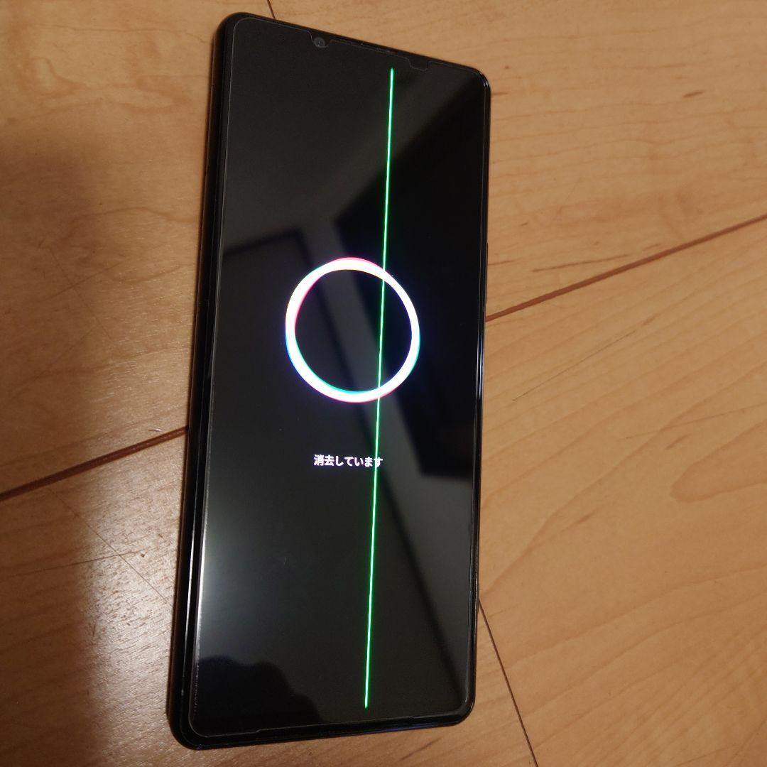 Xperia5Ⅲ スマートフォン（箱付き） ※画面に縦線あり Xperia5Ⅲ