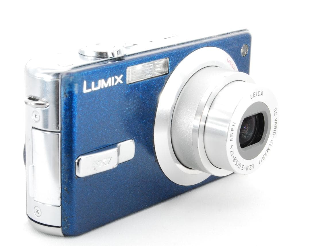 美品/元箱】Panasonic LUMIX FX7ブルー 動作確認済39308 unlimited.dev