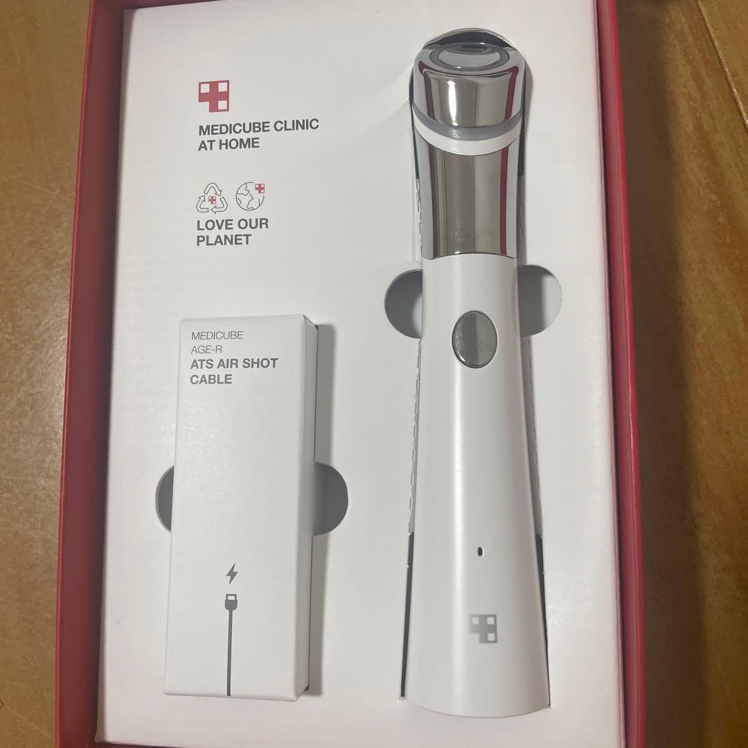 【美品】AGE-R AIR SHOT（エアショット） 楽天市場】【MEDICUBE】 ダーマペン美顔器！ダーマエアショット AGE-R